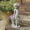 Design Toscano 21.5&#x22; Little Miss Frances Garden Statue